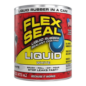 Flex Seal Liquid front can showing label and color benefit