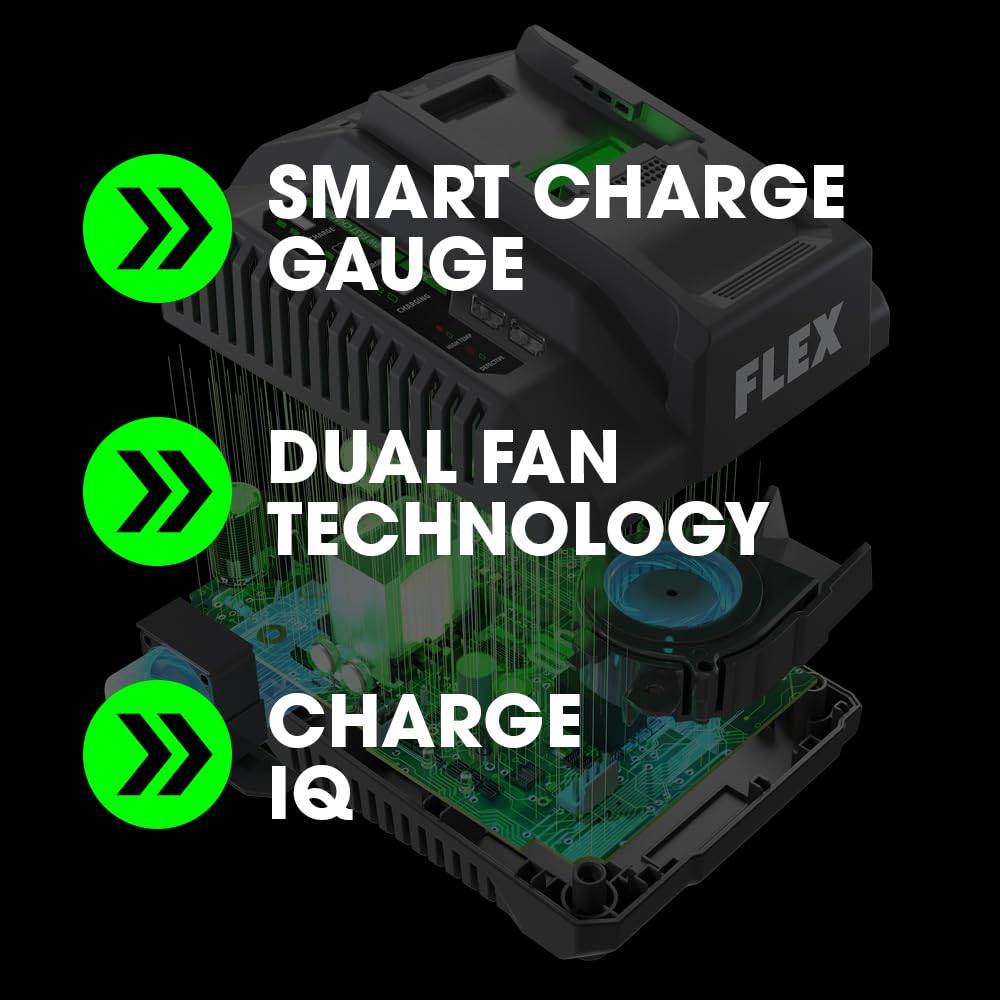 FLEX THERMA-TECH cooling detail promoting longer run times