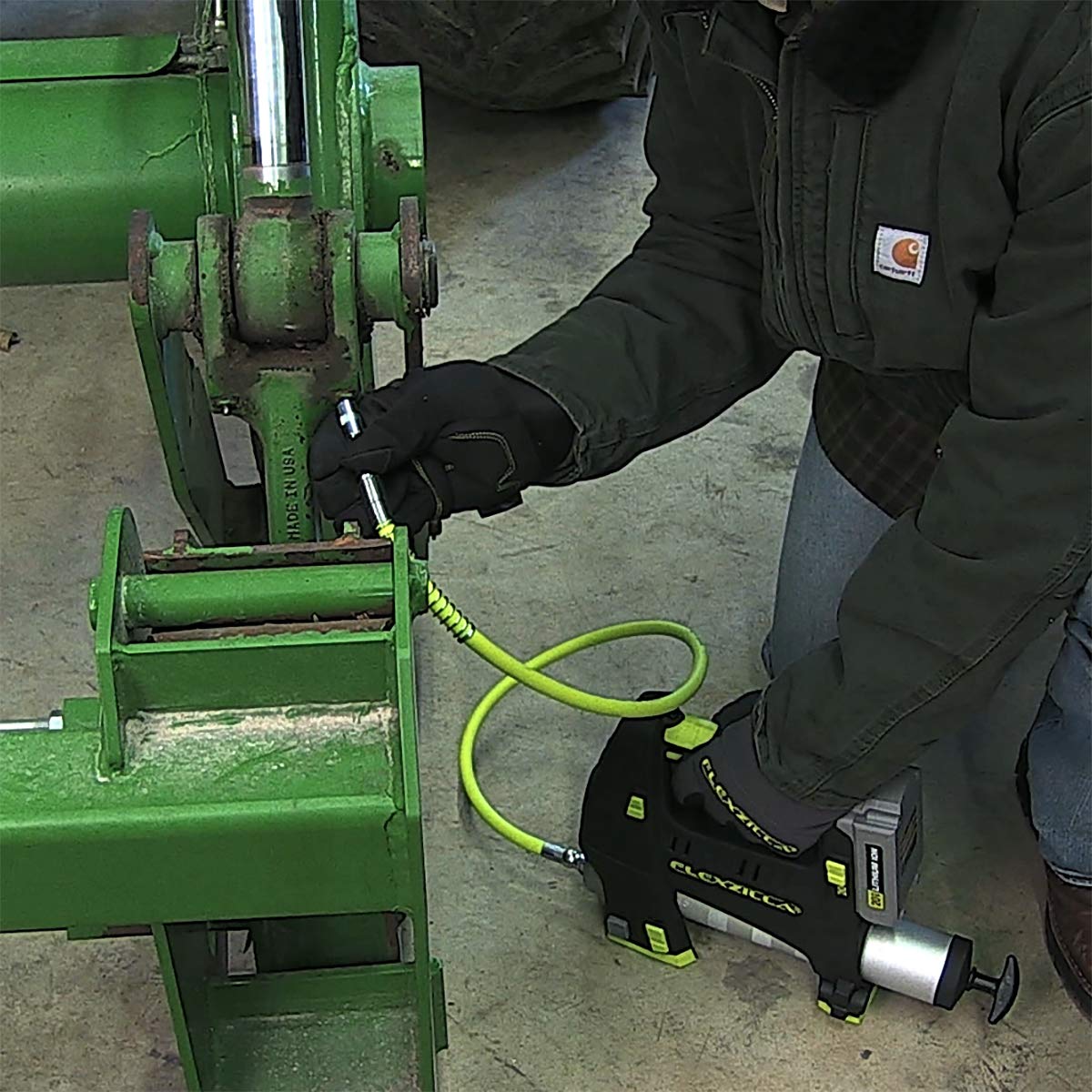 Flexzilla hose beside ruler for size comparison showing accurate 36-inch length