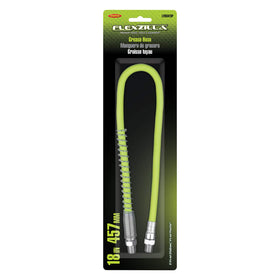 Flexzilla spring guard close-up protecting hose ends for durability
