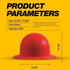Flickers close powder texture highlighting fine grit for accurate flaw detection