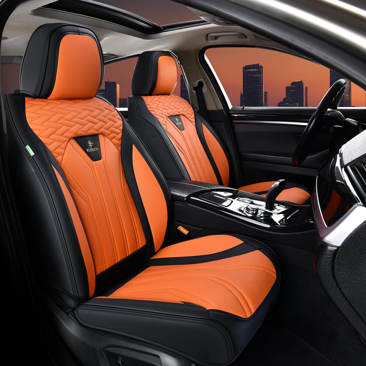 FLORICH close-up of Nappa-style leather texture for breathable feel
