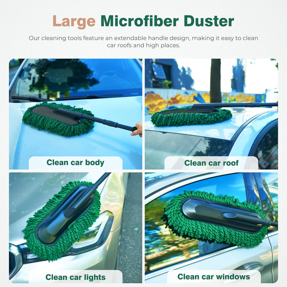 FLORICH compact detail brush cleaning vents and seams