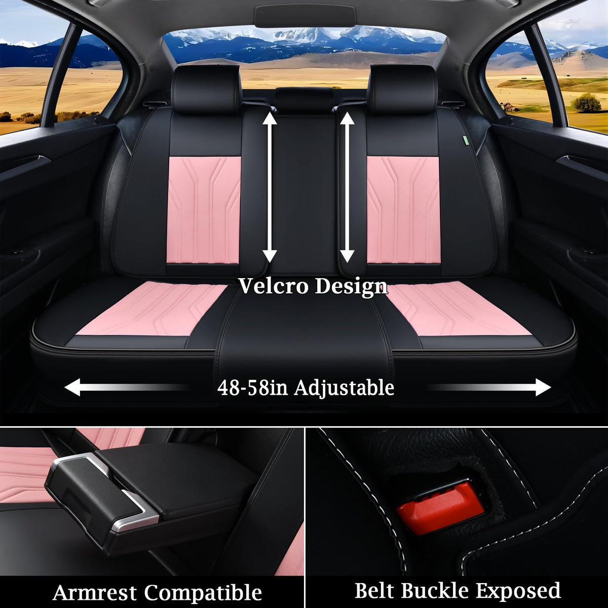 FLORICH driver seat installed, fits dashboard view and driving comfort