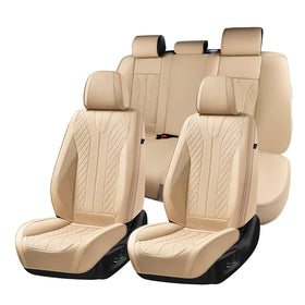 FLORICH front seat full set in beige showing clean upgrade and protection