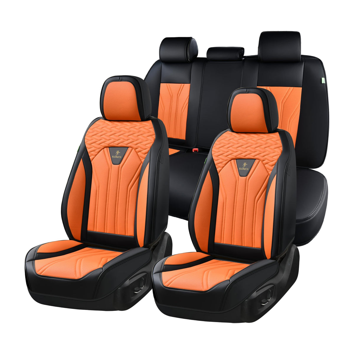 FLORICH front seat full view showing stylish protection and comfort