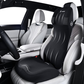 FLORICH front view of integrated cushion showing full spine support and comfort