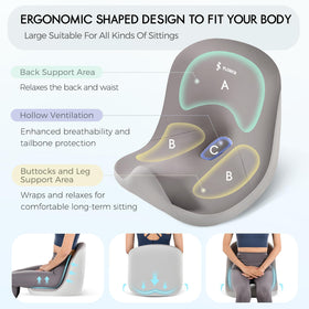 FLORICH cushion installed in a car providing stable comfort during drives