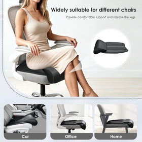 FLORICH in use on driver seat with person seated for long-drive comfort benefit