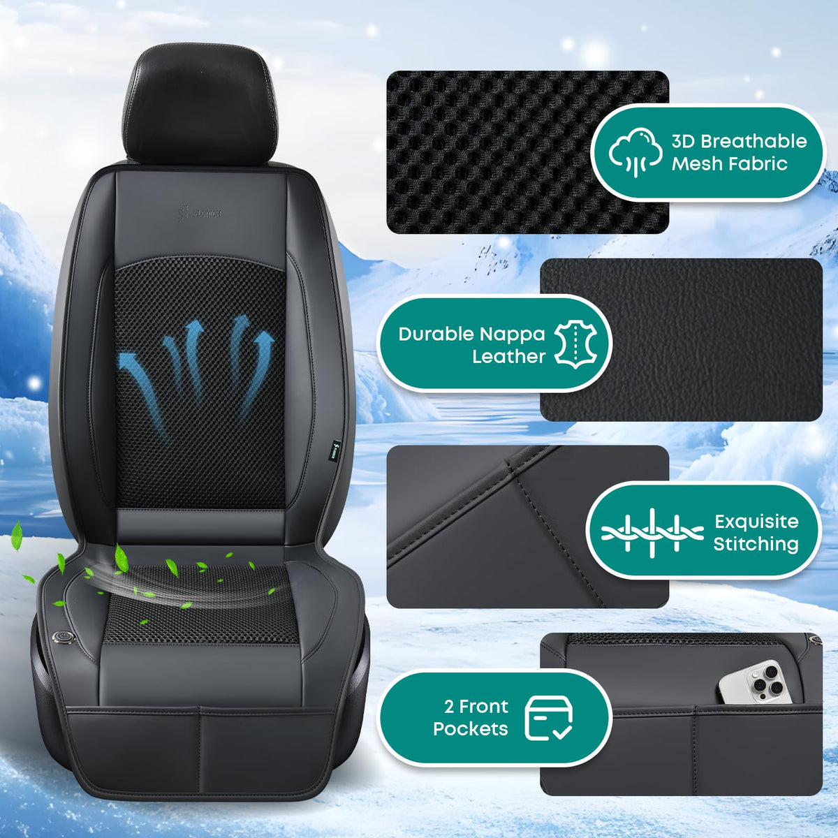 FLORICH headrest buckle during installation for secure attachment