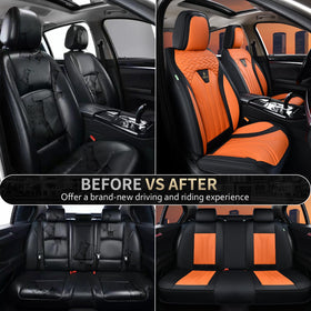 FLORICH lifestyle view inside car showcasing upgraded interior look