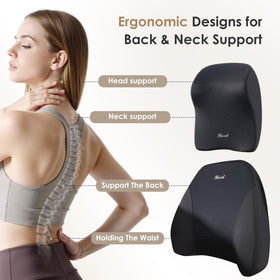 FLORICH lumbar cushion wing detail providing targeted lower-back support