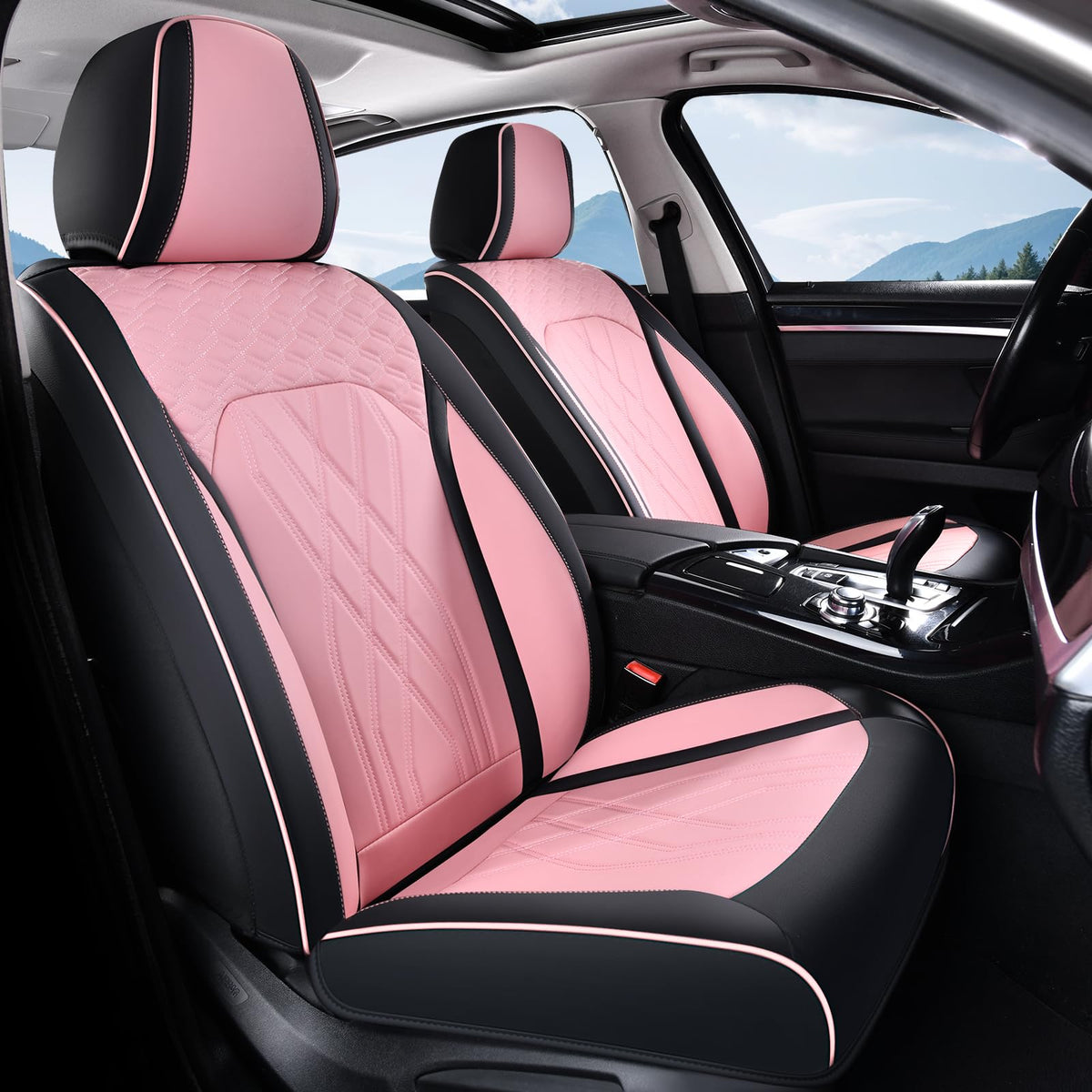 FLORICH rear bench cover installed offering waterproof protection