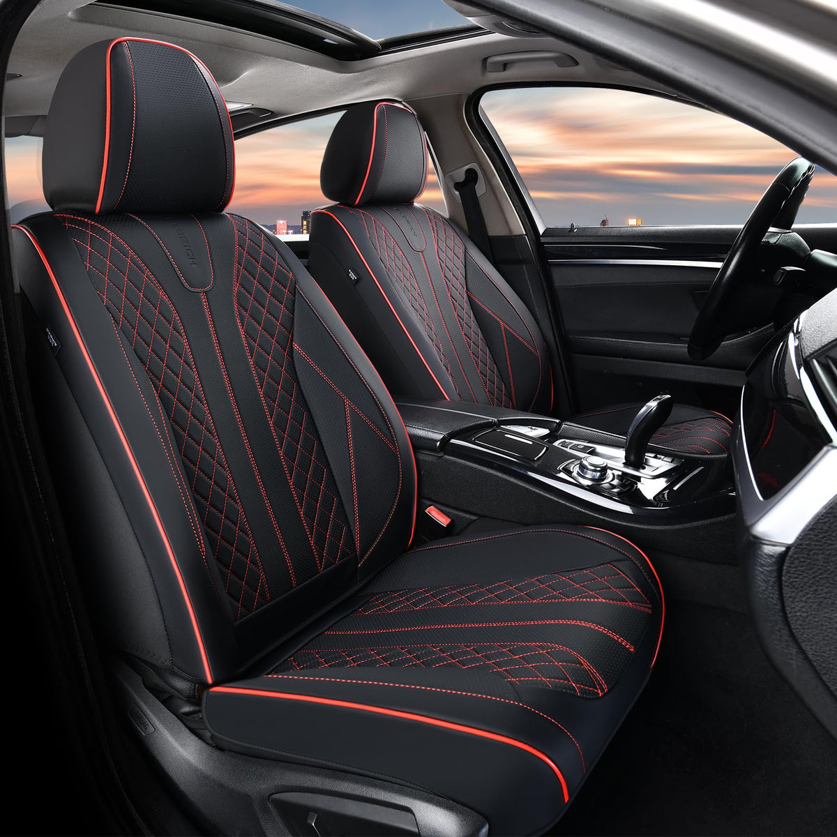 FLORICH rear seat full view demonstrating complete five-seat coverage