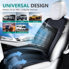 FLORICH seat cover in SUV interior for cooler, fresher rides
