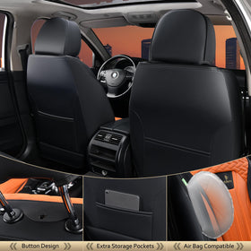 FLORICH visible side airbag cutout for safe deployment and peace of mind