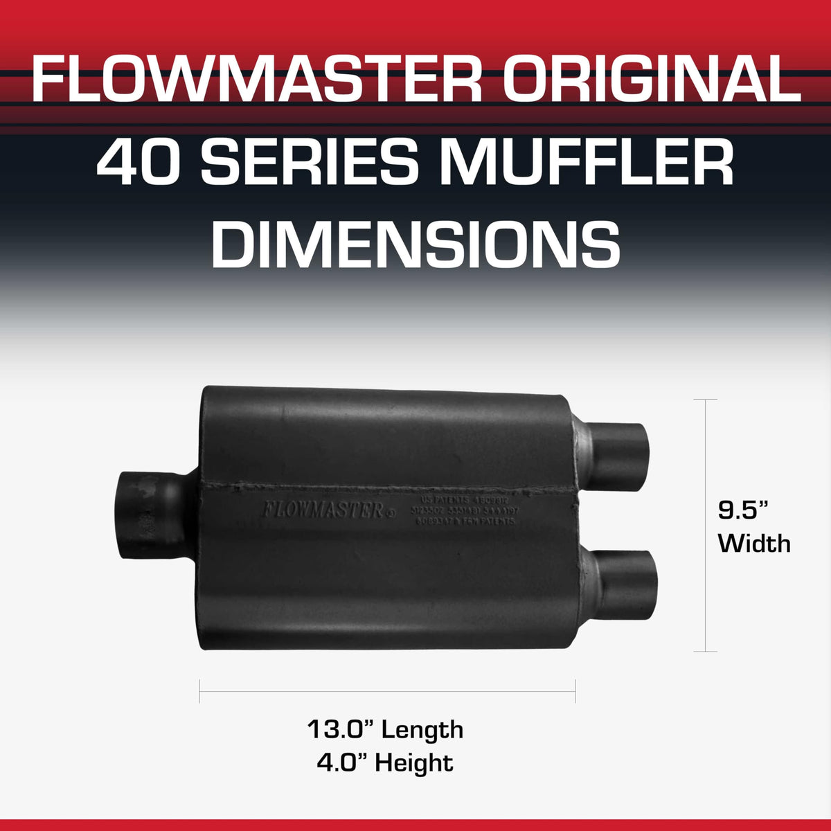 Flowmaster installed on a hot rod illustrating aggressive tone in use