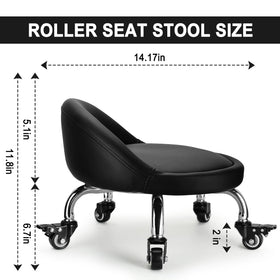 FLOLXNB caster assembly showing ring-bearing wheels for smooth quiet movement