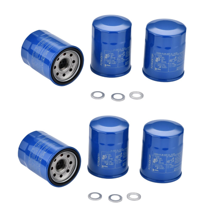 FLTRUCKTOP front packaging showing six filters and gaskets, clear fitment labeling and convenience