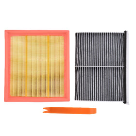 FLTRUCKTOP filters included in a car maintenance kit ready for roadside or home service convenience