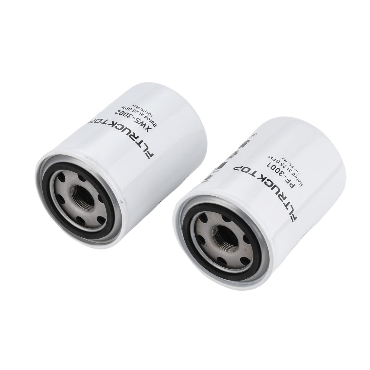 FLTRUCKTOP filter in truck maintenance setting highlighting reliability benefit