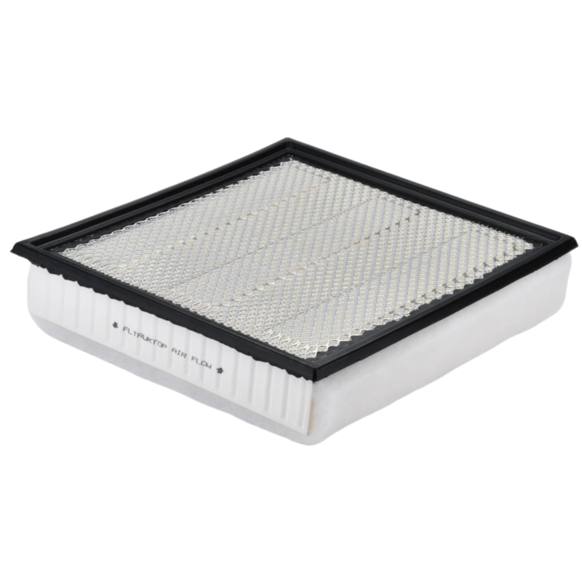 FLTRUCKTOP filters next to ruler showing dimensions and correct fit benefit