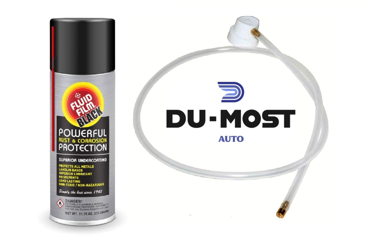 Fluid Film Black with DU-MOST 24-inch extension hose for hard reach