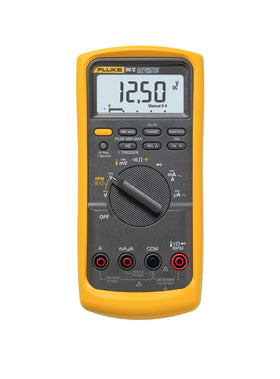 Fluke 88V front display showing clear readings and backlight for fast diagnosis