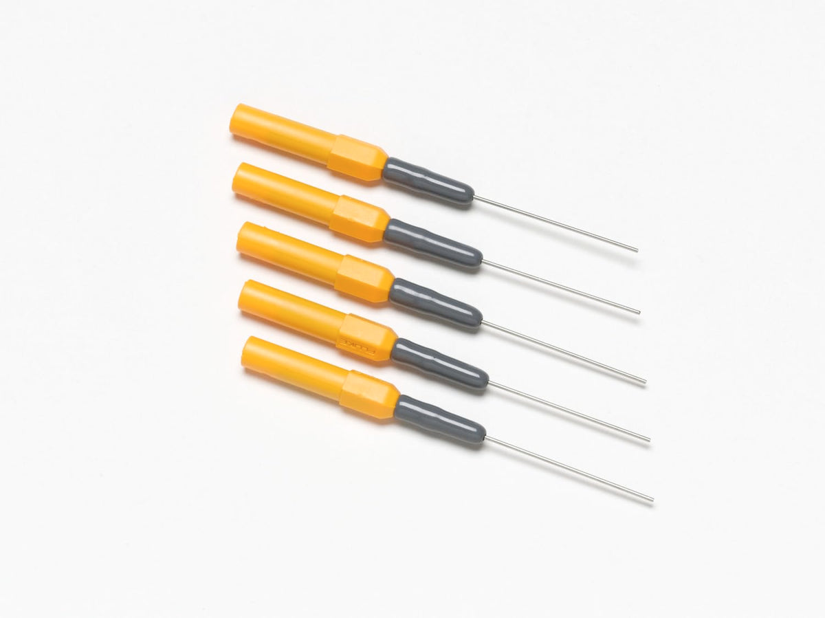 Fluke kit in vehicle use diagnosing sensor connector without damage