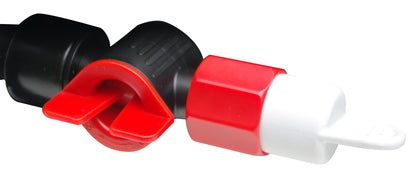 Fluval purge valve front view showing form and quick-install benefit