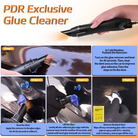 FLY5D heat gun detail showing ergonomic grip and precise hot air control