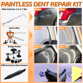 FLY5D LED line board closeup highlighting dent contours for accuracy