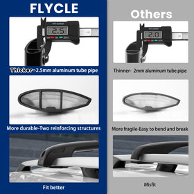 FLYCLE closeup lock and bracket detail showcasing anti-theft security