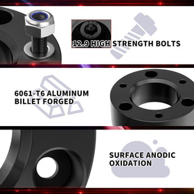 FLYCLE hardware and 12.9 grade studs displayed to show durable mounting and secure fastening