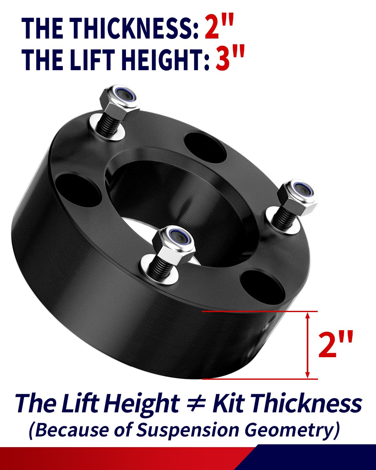 FLYCLE spacer closeup showing CNC machining and precise tolerances for secure fit