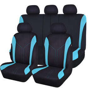 Flying Banner front seat full view shows protective fit and refreshed cabin look