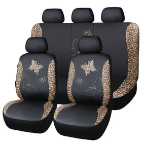 Flying Banner front seat overview showing full-set fit and stylish protection