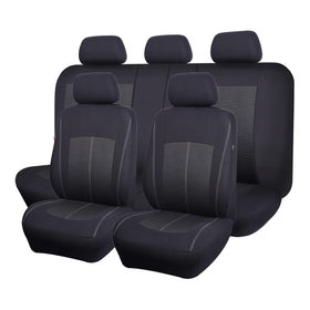 Flying Banner front seat view showing neat fit and updated interior
