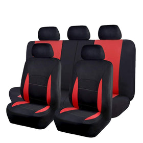 Flying Banner front seats full view showing complete protection and clean look