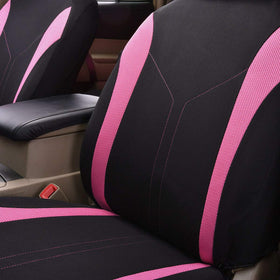 Flying Banner headrest fit profile showing tailored contour fit and accessible adjustments