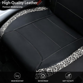 Flying Banner styled car interior with covers enhancing cabin appearance benefit