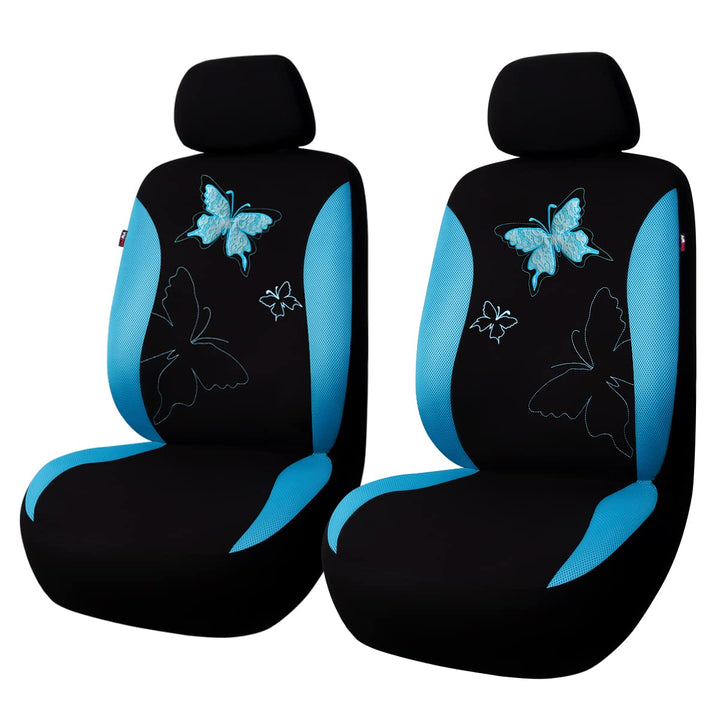 Flying Banner mint blue front view showing full coverage and style