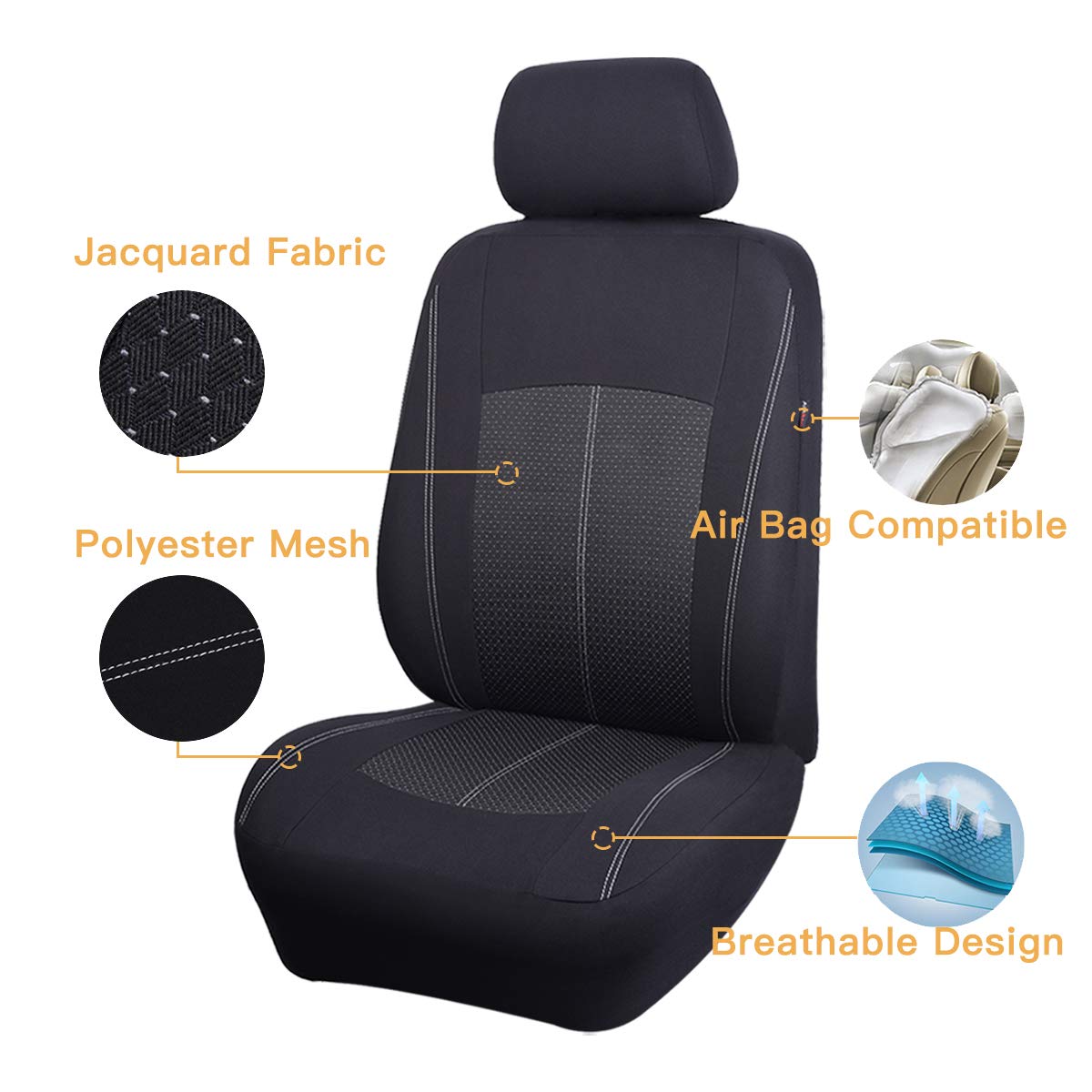 Flying Banner rear bench demonstrating 40/60 split and accessibility