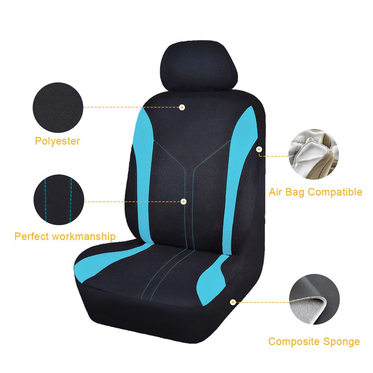 Flying Banner rear bench split zipper detail shows flexible cargo and passenger options