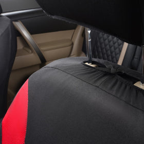 Flying Banner seat back full coverage protecting seat backs from scuffs and spills