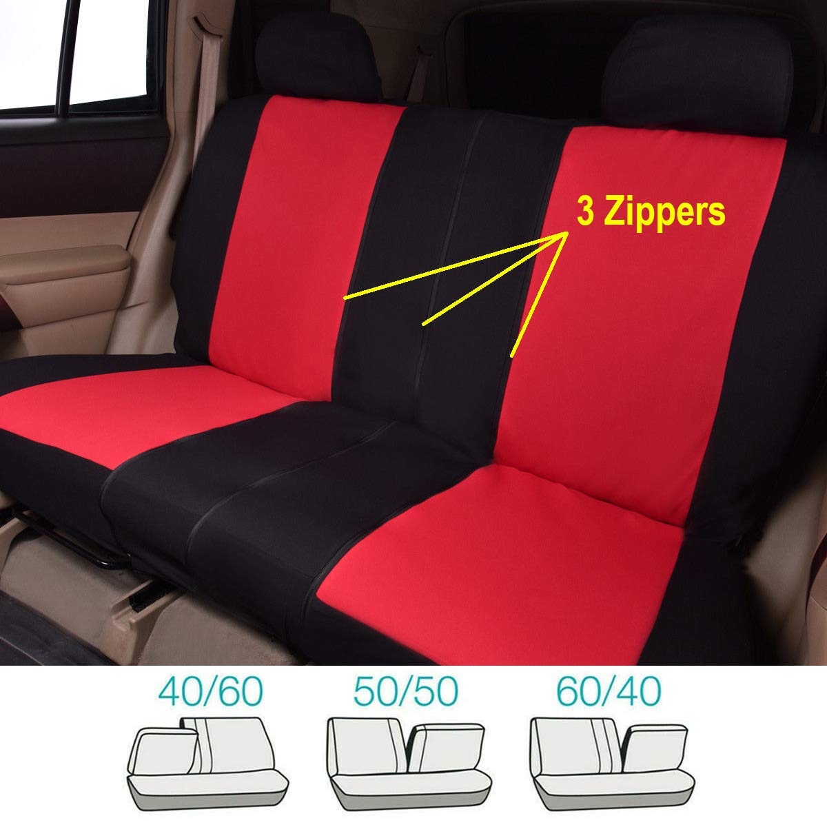 Flying Banner seat in use with child seat showing protection and secure fit