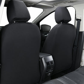 Flying Banner passenger-side cover installed showing neat fit and style benefit