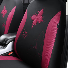 Flying Banner seat side airbag access showing compatibility and safety retention
