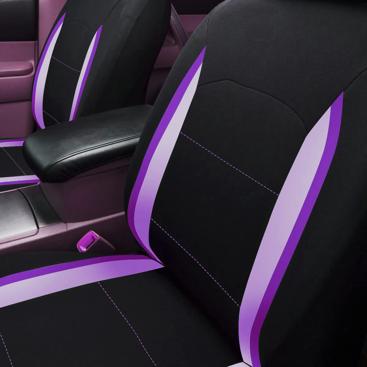 Flying Banner side airbag access showing safe compatibility and secure fit