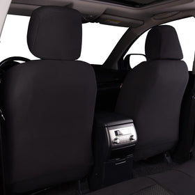 Flying Banner side seam detail illustrating airbag compatibility and safety